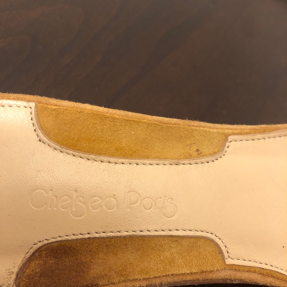 Chelsea Paris Pointed Fur Flat Shoes - Picture 3 of 9